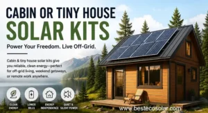 Cabin or Tiny House Solar Kits