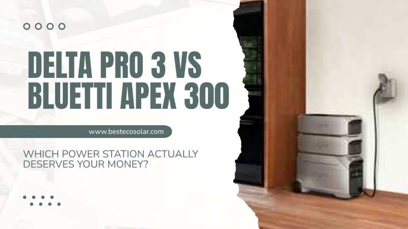 Delta Pro 3 vs Bluetti Apex 300