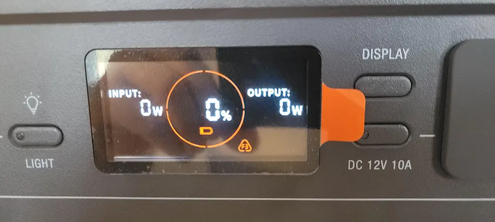 Jackery Error Code List