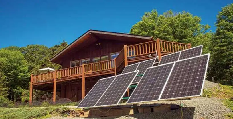 Off-Grid Solar System with Generator Backup