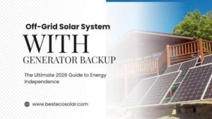 Off-Grid Solar System with Generator Backup
