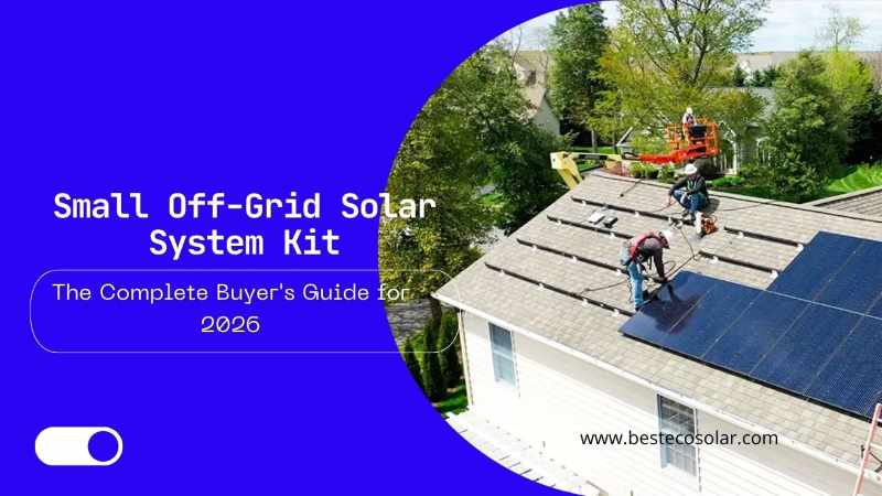 Small Off-Grid Solar System Kit
