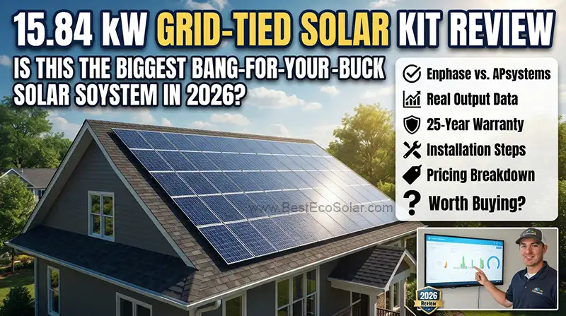 15.84 kW Grid-Tied Solar Kit Review