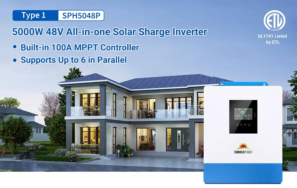 5000W 48V Solar Charger Inverter