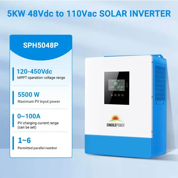 5000W 48V Solar Charger Inverter - Image 2