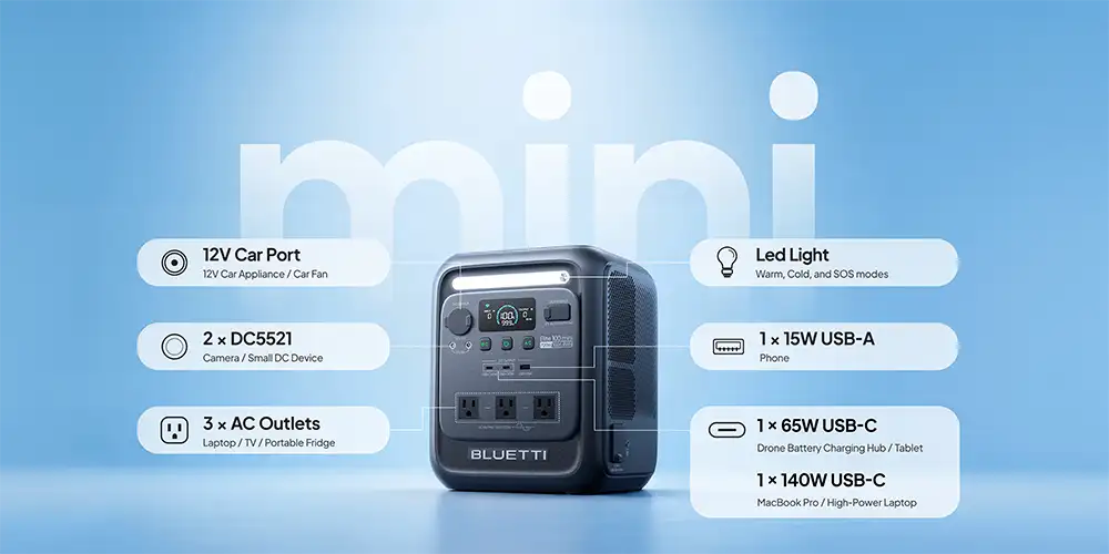 Bluetti Elite 100 mini