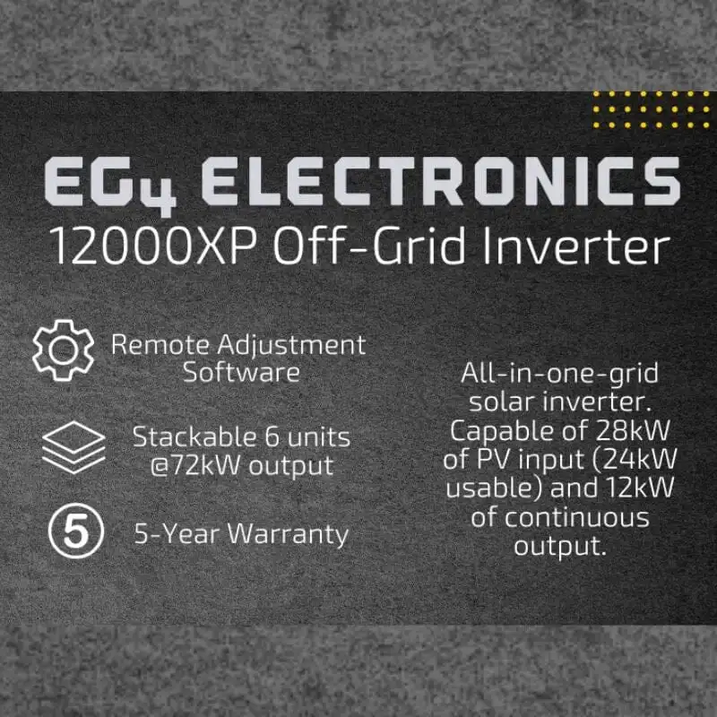 EG4 12K XP Off-Grid Inverter