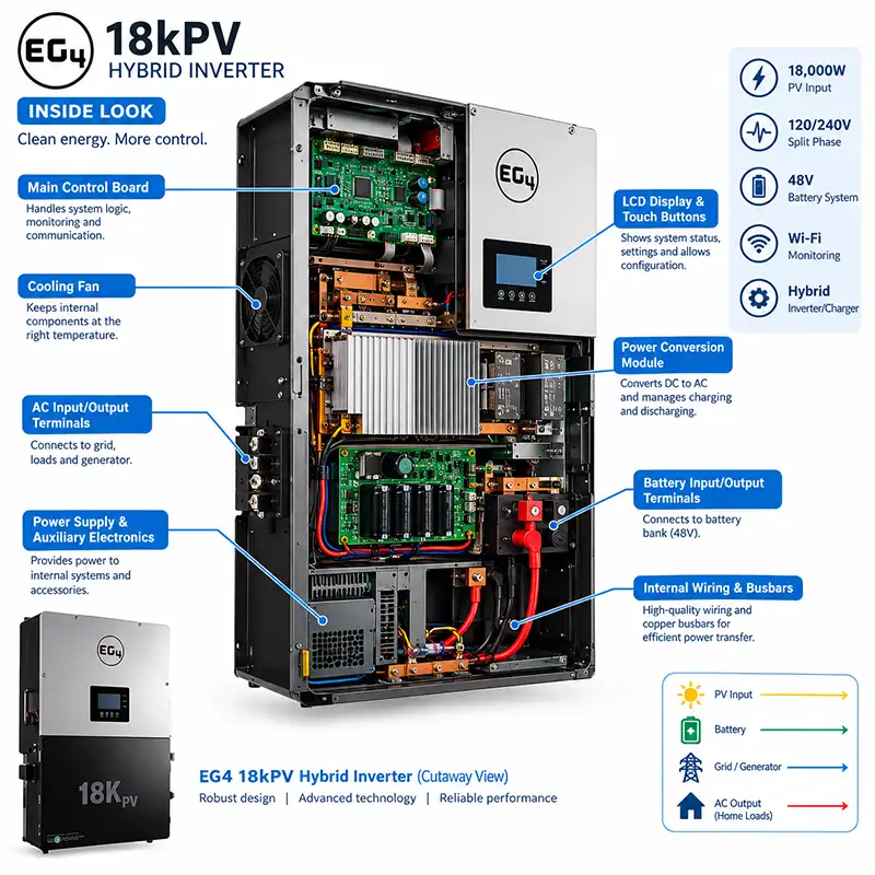 EG4 18k PV Hybrid Inverter