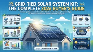 Grid-Tied Solar System Kit