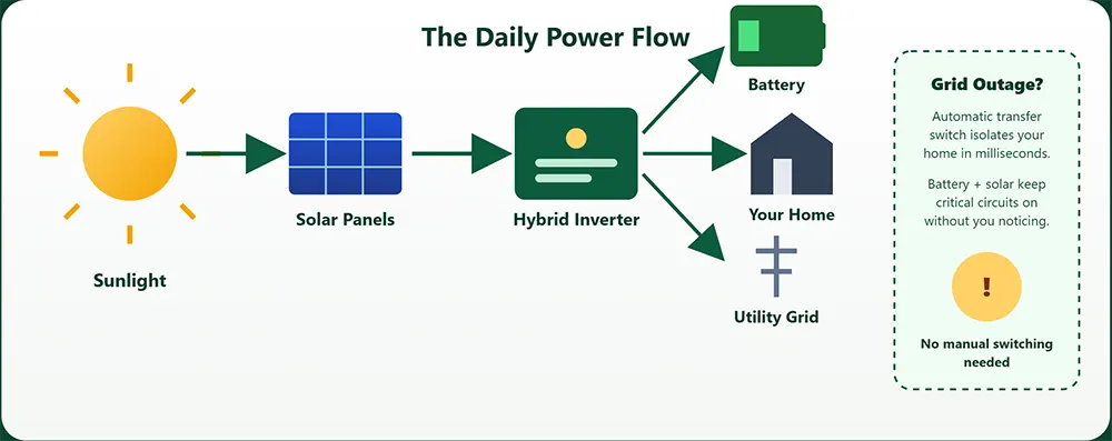 Hybrid Solar Power Kits
