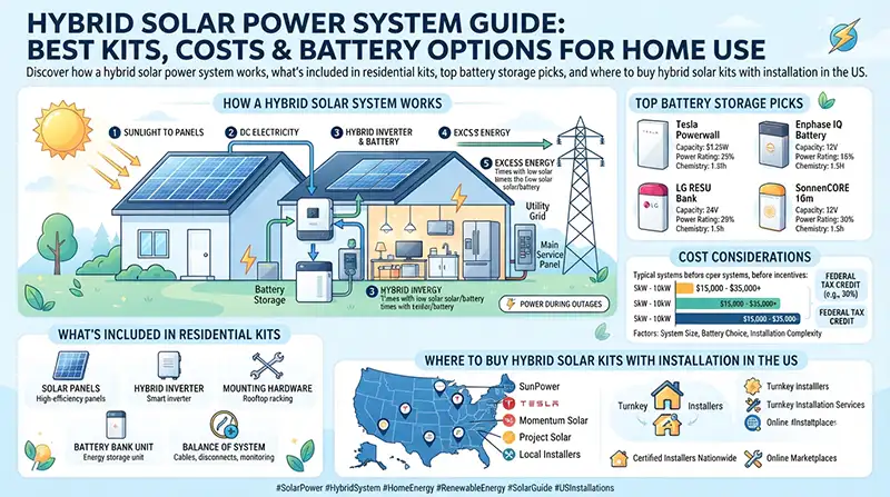 Hybrid Solar Power System