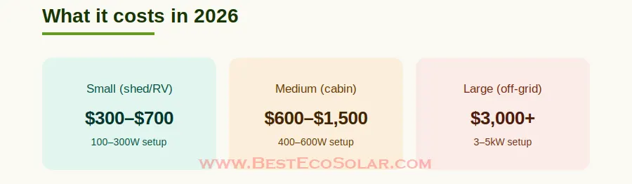 Simple DIY Solar Power System