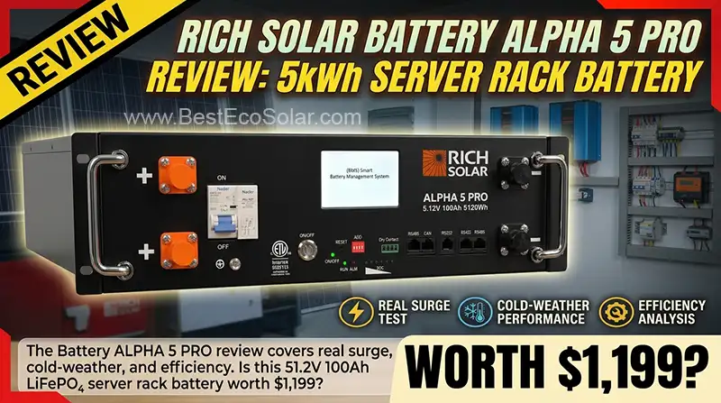 Battery ALPHA 5 PRO Review