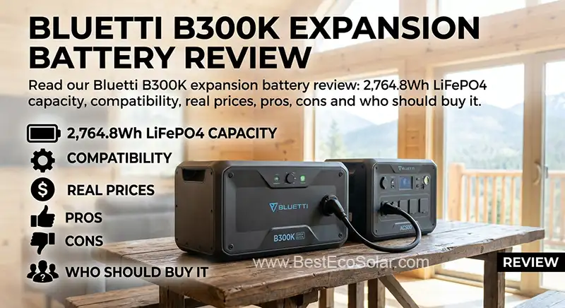 Bluetti B300K Expansion Battery Review