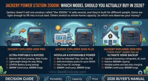 Jackery Power Station 2000W