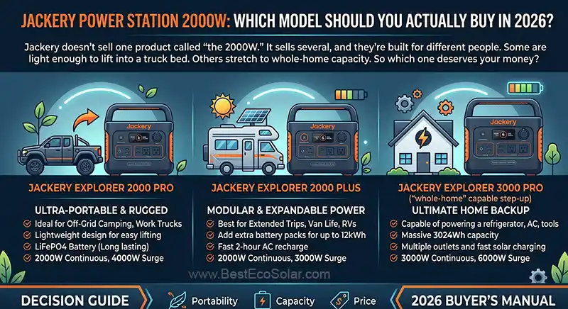 Jackery Power Station 2000W