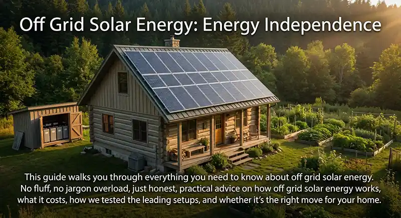 Off Grid Solar Energy