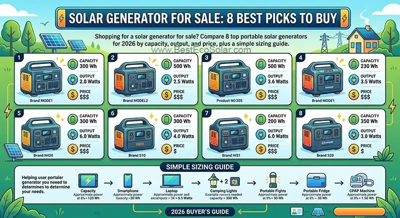 Solar Generator for Sale